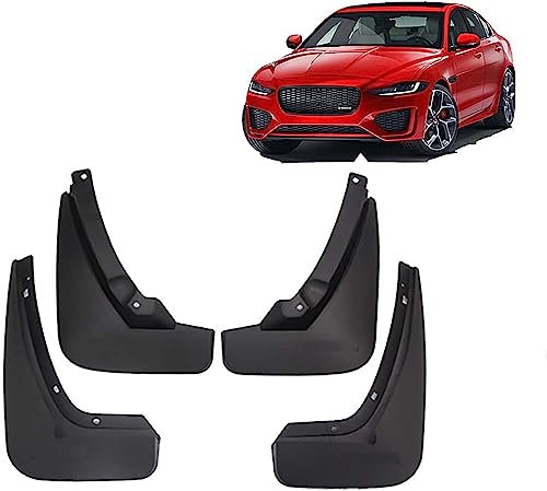 SaVgu Parafango Kit paraspruzzi for Auto Parafango parafango for Jaguar XE 2016-2020 Paraspruzzi Anteriori e Posteriori Personalizzati Stampati Paraspruzzi Parafanghi Accessori Auto 4 Pezzi