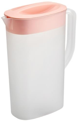 Water Jug for Fridge Water Pitcher 2.5l Thickening Water Jugs with Lids Heat & Cold Resistant Water Container with Filter for Water Fruit Juice Drinks