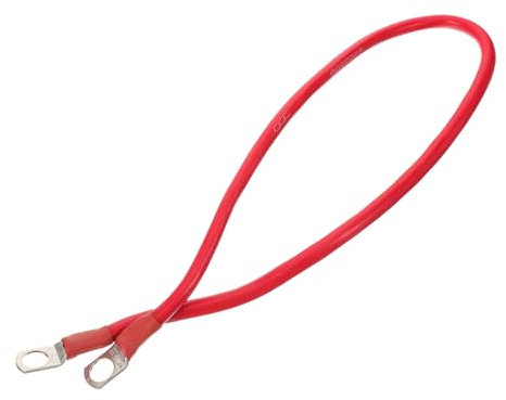 Anneome 0.5m Volt Battery Connector Leads Diy Power Harness Battery Cable Connector Power Inverter Wire Lugs Inverter Cables