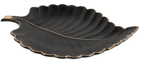 FRCOLOR Petit Plat à Bonbons Céramique Décoration De Chambre Assiette Décorative Plateau De Table De Chevet Plateau Pour Bijoux Et Clés