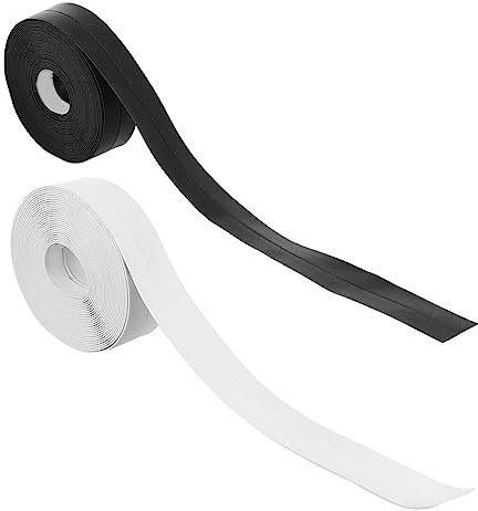 NUOBESTY 2pcs Window Door Seal Strip Soundproofing Insulation Tape Self-Adhesive