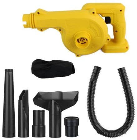 Souffleur de feuilles sans fil de 1,1 kg - Aspirateur à batterie 2 en 1 pour atelier, garage, porche et terrasse