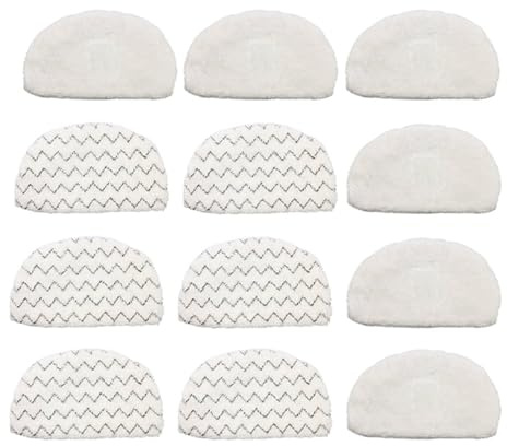 SUINE-Almohadillas De Repuesto For Trapeador A Vapor Lavables, Compatibles Con Bissell Powerfresh 1940 1440, Piezas De Limpieza Del Modelo Steam Mop.