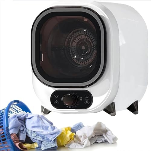 Secadora De Ropa De CondensacióN De Centrifugado Con Capacidad De Carga De 0,8 Kg,PequeñA Secadora PortáTil De CondensacióN De 450 W, Tina De Acero Inoxidable,Encimera O Pared, Para Apartamentos(B)