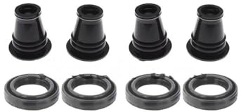 Kit de Juntas, Arandelas y Sellos para Tapa de balancines, inyectores y Nissan Navara D40 Pathfinder R51 YD25DDTI (8 Piezas)