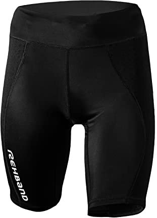 Rehband QD Thermal Zone Hose, Kurze Kompressionshose mit Wärmezonen, Thermal Shorts aus Neopren für Laufen & Leichtathletik, verbessert Regeneration & hoher