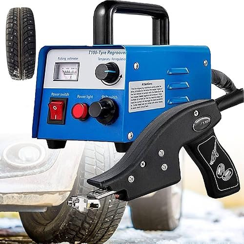 Outil de rainure de pneu 400W, coupe-rainure de pneu en fer avec lames, rainureuse en caoutchouc de pneu, rainureuse de fer de pneu, rainureuse de pneu Machine chauffée pour chaque pneu