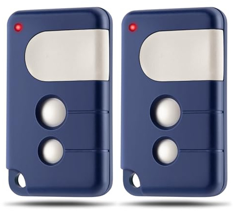 pepape 2 unidades de mando a distancia para garaje compatible con Chamberlain LiftMaster MotorLift 84335EML, 84333E, 943333E, 433,92 MHz, mando a distancia para MotorLift ML500, ML700