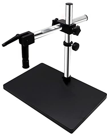 TYZK Mikroskop-Zubehör, universeller digitaler USB-Mikroskop-Halter, Standhalterung, industrielle Mikroskop-Basisplattform für Industrie-Stereo-Mikroskop-Haltbarkeit und zuverlässige Leistung
