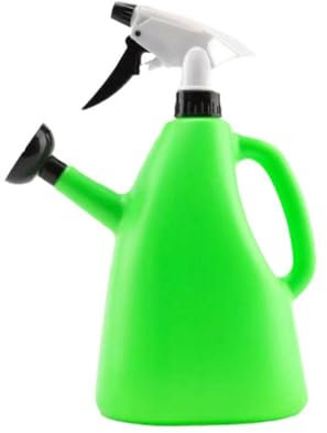 2 In 1 Plastic Watering Can Indoor Garden Plants Pressure Adjustable 1l Sprayer X8m7 Spray Kettle Water