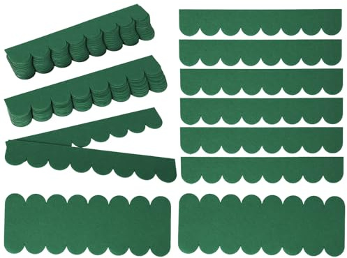 32Pcs Roofing Felt For Bird House,Mini Roof Shingles,Premium Asphalt Roof Shingles,Self-Adhesive Roofing Felt Waterproof for Nesting Box Rabbit Hutch Dog House Insect Hotel (Green)