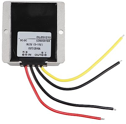 DC DC Step Up Converter 5V 12V 10A 120W Módulo de Fuente de alimentación de Refuerzo para Uso en Exteriores