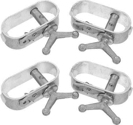 Alasum 4 Piezas Tensor de Cable de Resistente para Invernaderos y Viñedos de Multiusos para Tensar Cuerdas para Cubiertas de Piscina y Lonas de Suelo