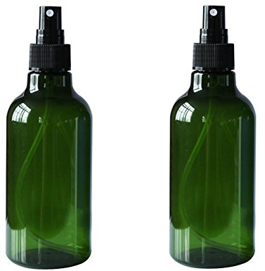 2 pièces de 250 ml (9 oz) rechargeables Flacon avec vaporisateur en plastic vides Contenants avec bouchon Flacon atomiseur cosmétique de maquillage Accessoires de voyage étanches