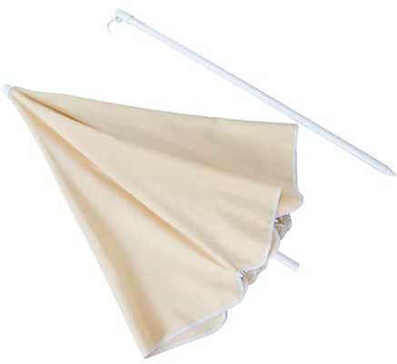 roba Parasollset Outdoor – Tillbehör för barnsittgrupper – Passar modeller 456001 & 456007 – Solskydd för barn – Stabilt & vädertåligt – Beige/Grå