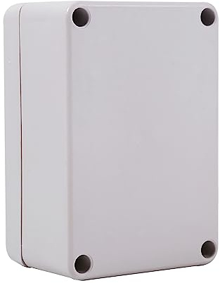 Abzweigdose, Thermoplastisches ABS Wasserdichte Abzweigdose Universelles Elektrisches Projektgehäuse Weiß(100x68x50mm)