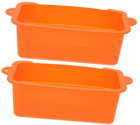OFFSCH 2stücke Silikon-fettbecher-einlagen Wiederverwendbar Für Camping Outdoor Fettfänger Zubehör Fettbecher-einlage Silikon Wiederverwendbar