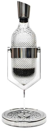 HWDNQGH Decantador de Vino Tinto de 2000 ml con Base, Decantador oscilante de Cristal, Decantador rápido para el hogar para restaurantes, Bodas, Celebraciones, Fiestas, Viajes Aireador de Vino