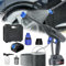Idropulitrice a Batteria, Max 65 Bar 960PSI Idropulitrice Portatile con 6 In 1 Ugello, Tubo da 5M, Serbatoio in Schiuma, Lavatrice Senza Fili per Auto, Finestre, Prati, Giardini, Animali Domestici