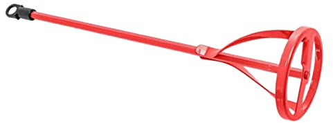 HOUDERCO Cement Mixer Stirring Rod Hex Shank Paint Whisk Attachment for Electric Drill One-piece Sturdy Mixer for Paint, Plaster, and Mortar Mixing in Construction and DIY