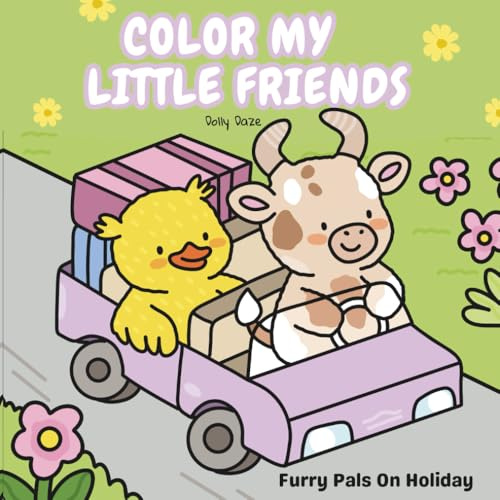 Color My Little Friends: Furry Pals On Holiday