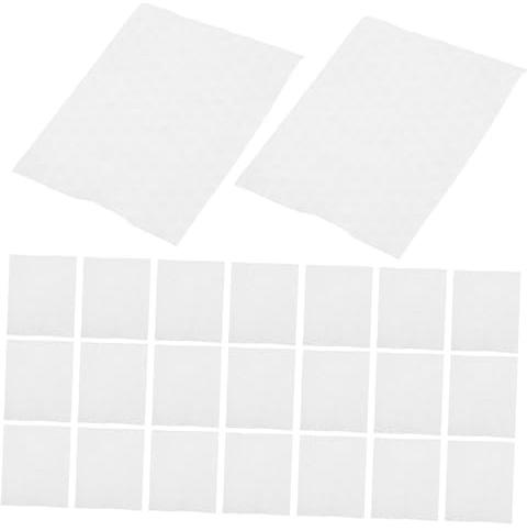 FONDOTIN 450 Stück Dicke Baumwoll Pads mit Einzigartigem Perlenmuster zur Nagellackentfernung und Gesichtsreinigung Saugfähig für Professionelle Nagelpflege