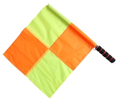 FußBallschiedsrichterfahne 4Pcs Football Training Flags Anti-Slip Soccer Referee Waterproof Match FüR FußBall