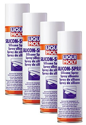 4 X Liqui Moly 3310 Silicon Spray DISTACCANTE Lubrificante silicone 300 ML
