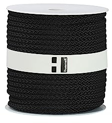 Hummelt Rope Universalseil Polypropylenseil 6mm 50m schwarz auf Rolle