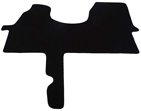Mertex Automatte Autoteppich Premium schwarz 44391-P-S (dunkelrot, Fahrerhausteppich)