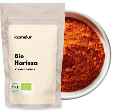 Kamelur 500g BIO Harissa Gewürzmischung - für Herstellung Harissapaste - Harissagewürz aus kontrolliert biologischem Anbau