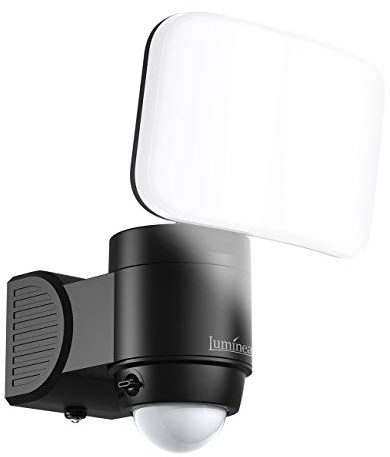 Luminea Aussenleuchte: Kabelloser LED-Außenstrahler mit PIR-Bewegungsmelder, 300 lm, IP44 (Lampe mit Bewegungsmelder, LED Strahler mit Bewegungssensor, außen)