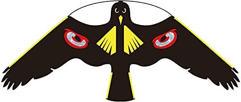 Laptony Scarecrow Bird Fly Eagle Crops Farm Protector per giardino e fattoria, solo aquile senza bastoni telescopici