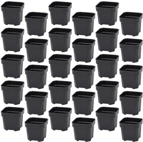 Amosfun 30stücke Blumentöpfe Mit Abflusslöchern Extra Dicke Matte Oberfläche Für Sukkulenten Und Kleine Pflanzen Für Garten Balkon Und Wohnräume