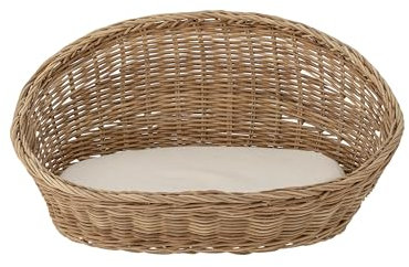 Bloomingville Tille Katzenkorb, Natur, Rattan, L40xH20xB30 cm