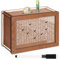 Axinyijia Caja de Ahorro con Mostrador, Hucha de Madera Reutilizable, Money Box Hucha 1000 2000 3000 5000 10000 Euros, Caja de Ahorro para Niños Adultos (3000€)