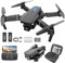 Drohne mit Kamera 4K, Drohne für Kinder,Drone für Anfänger,Flip mode,RC Quadcopter mit 2 Batterien Abflug/Landung mit einer Taste,Schwerkraft Sensor, Headless Mode-Mattschwarz
