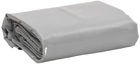 ShGaxin Abdeckplane Grau 2,5x3,5 m 600 g/m Gewebeplane, Plane Wasserdicht, Abdeckfolie, Bauplane, Tarpaulin, Allzweckplane, Gartenplane, Zeltplanen - 156120