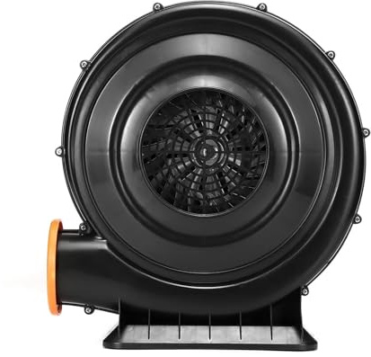 YVAAASIYC Ventilador de Aire sin escobillas 750W, Ventilador centrífugo, soplador Turbo for casa Rebote Inflable, Castillo Hinchable, Barbacoa(610W)