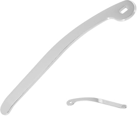 YARNOW Brazo de Trémolo Metálico para Guitarra Eléctrica Accesorio de Puente Plateado Repuesto para Sistema de Trémolo Barra de Profesional para Mejorar el Tono y Tensión de Cuerdas
