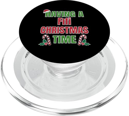 Avere un nome di riunione di famiglia Fifi Christmas Time PopSockets PopGrip per MagSafe