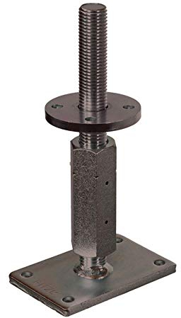 Pitzl Pfostenträger - schwere Ausführung, Verstellbereich 265 mm bis - 325 mm
