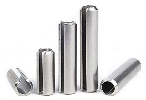 Goupille, goupille cylindrique élastique en acier inoxydable 304, goupille creuse à positionnement ouvert GB879, goupille fendue m4, goupille à ressort-M4 * 10 mm * 100 pièces