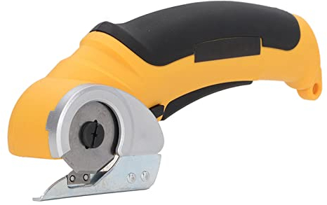 Schnurlose Elektrische Schere für Stoff, Teppich, Papp Material – Mini Cutter, Rotations Schneider, leichte Handhabung