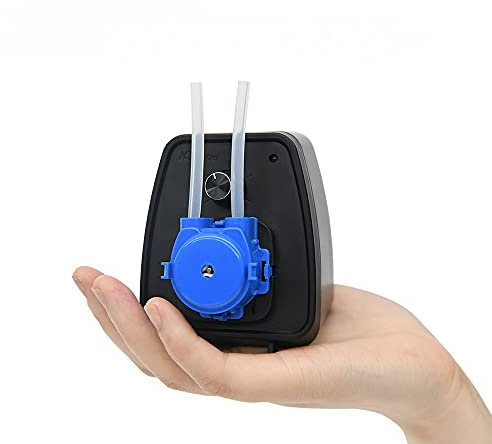 Bomba peristáltica Kamoer KCP-X 24 V, flujo controlado 19-65 ml/min, dosificadora de líquido para acuarios, velocidad ajustable