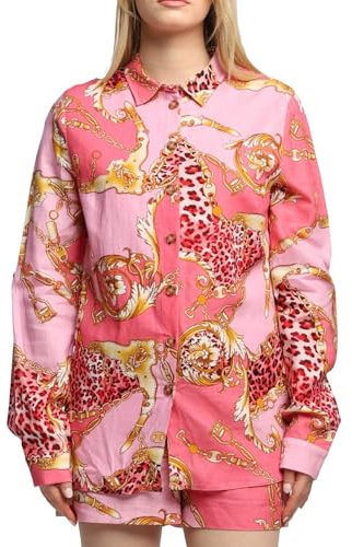 GUESS Camicia Rosa/oro E2GH01 WO078 ROSA/ORO L