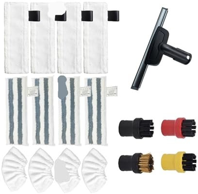 Accessori for ricambi for aspirapolvere portatile, testine for scopa a vapore in microfibra, panno for scopa a vapore, pulisci le parti, compatibile con Karcher Easyfix SC2 SC3 SC4 SC5 ( Color : As sh