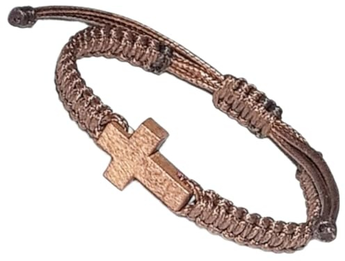 Pulsera Cruz de Madera