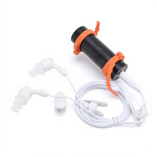 Tonysa Ipx8 Waterproof MP3 Player per Nuoto, Memoria da 8 GB, Riproduzione 8H, Include Auricolari Impermeabili, Guscio di Alluminio, per Immersioni, Corsa, Navigazione, Sport (Black)