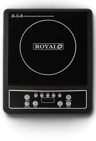 Piastra ad Induzione fino a 2000W, Portatile in Vetro e Touch Control, 8 Funzioni di Cottura Intelligente, Auto Spegnimento, Display Digitale, Ultra Sottile, Funzione Timer